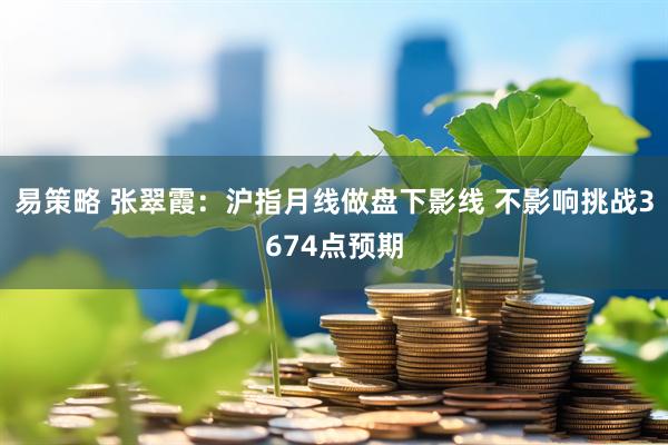 易策略 张翠霞:沪指月线做盘下影线 不影响挑战3674点预期