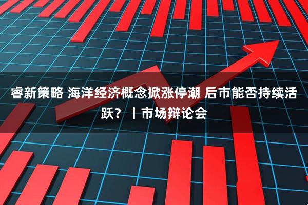睿新策略 海洋经济概念掀涨停潮 后市能否持续活跃?丨市场辩论会
