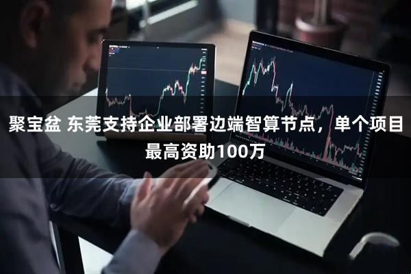聚宝盆 东莞支持企业部署边端智算节点，单个项目最高资助100万